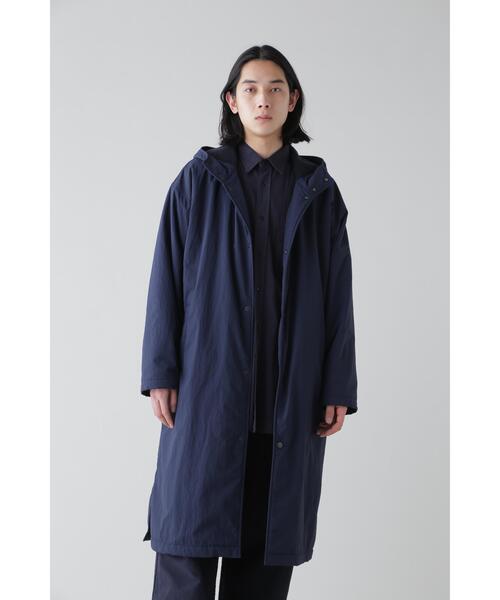 YLEVE(イレーヴ)の「Y / RECYCLE NYLON TAFFETA CO(ダウンジャケット/コート・メンズ・ホワイト/ネイビー・4)」の1枚目の写真