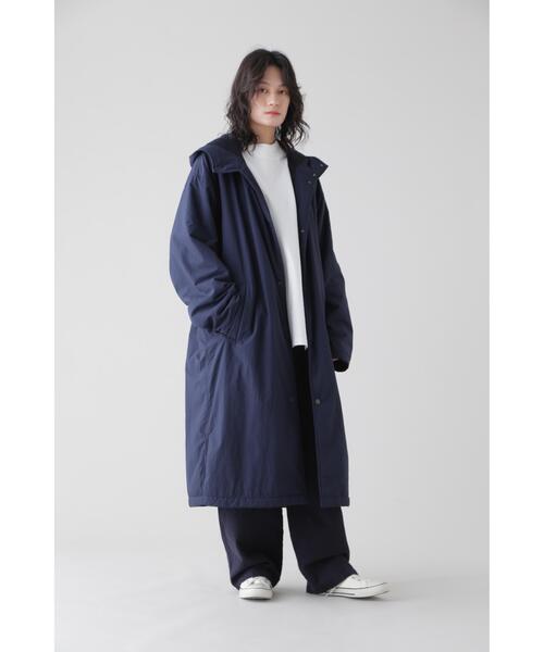 YLEVE(イレーヴ)の「Y / RECYCLE NYLON TAFFETA CO(ダウンジャケット/コート・メンズ・ホワイト/ネイビー・4)」の20枚目の写真