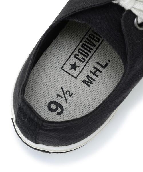 MHL.（エムエイチエル）の「MEN CONVERSE FOR MHL. ALL STAR LGCY（スニーカー・メンズ・ブラック/グリーン系その他2・26.0/29.0/27.0/28.0/26.5/27.5）」の6枚目の写真