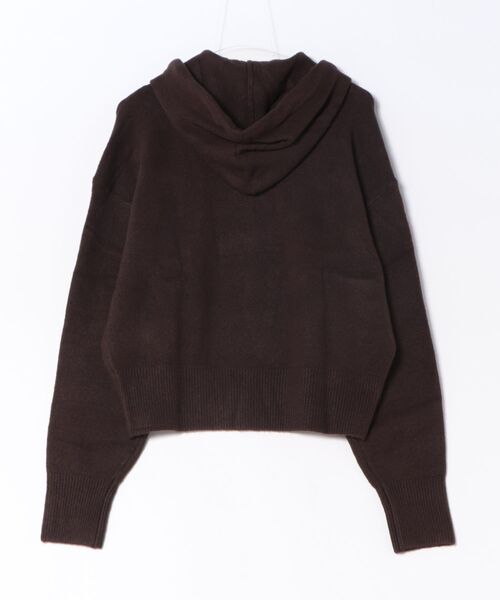 ADIDAS アディダス W ESS KNIT HOODIE スウェット IA4448 AURORACOFFEE