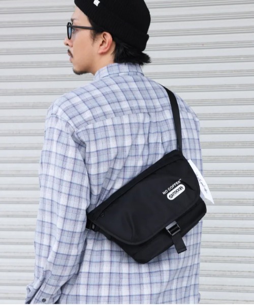plug / プラグ】 × NO COFFEE × OUTDOOR PRODUCTS フラップショルダー
