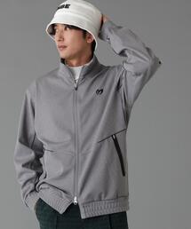 MASTER BUNNY EDITION（マスターバニーエディション）の「ウールライク接結へリンボンスタンドブルゾン (MENS)（スウェット）」