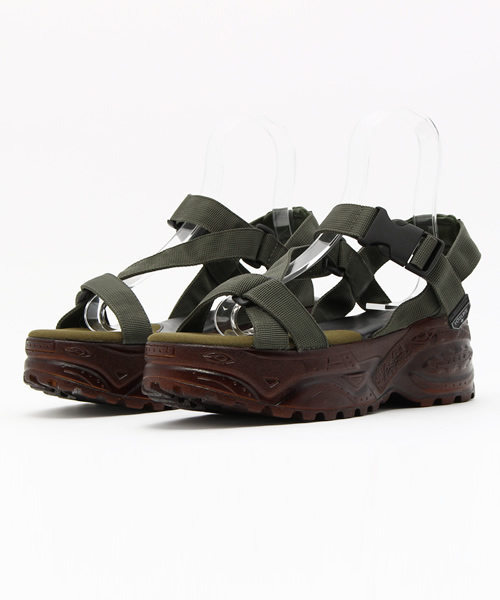 YOSUKE（ヨースケ）の「「YOSUKE/ヨースケ」メンズアツゾコスポーティサンダル（サンダル・メンズ・ブラック/カーキ/ネイビー/グリーン系その他/ブルー系その他/グリーン系その他2・25.5/26.5/26/27）」の3枚目の写真
