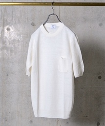 SHIPS | SC: SHIPS(シップス) "SAFILIN" リネン ニット Tシャツ■(ニット/セーター)