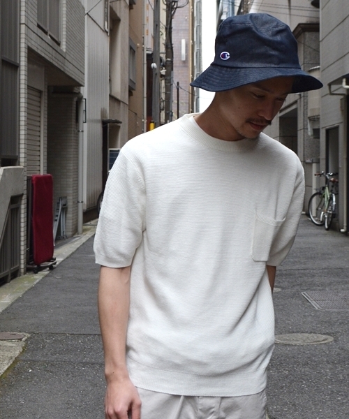 SHIPS(シップス)の「SC: SHIPS(シップス) "SAFILIN" リネン ニット Tシャツ■(ニット/セーター・メンズ・オレンジ/ネイビー/オリーブ/ベージュ/グレー/ホワイト・LARGE/MEDIUM/SMALL/X-LARGE)」の22枚目の写真