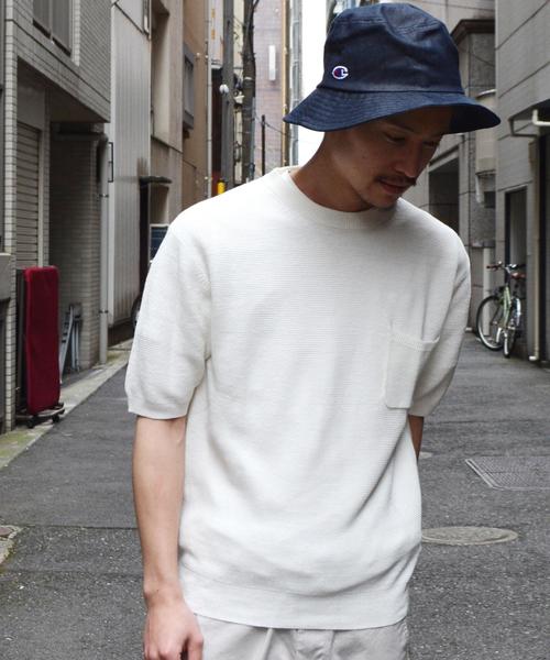 SHIPS(シップス)の「SC: SHIPS(シップス) "SAFILIN" リネン ニット Tシャツ■(ニット/セーター・メンズ・オレンジ/ネイビー/オリーブ/ベージュ/グレー/ホワイト・LARGE/MEDIUM/SMALL/X-LARGE)」の19枚目の写真