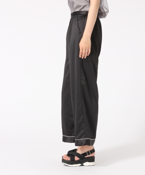 HARE（ハレ）の「サテンパジャマパンツ(HARE)（その他パンツ・レディース・ブラック/チェリーピンク・FREE）」の9枚目の写真