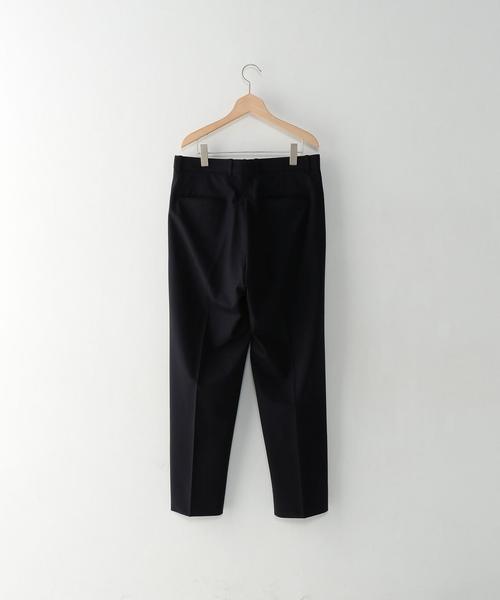 Steven Alan（スティーブンアラン）の「＜Steven Alan＞ 2W/STRC WOOL SUPER BAGGY TAPERED/ﾊﾟﾝﾂ◆（スラックス・メンズ・ネイビー/オリーブ・SMALL/LARGE/MEDIUM/X-LARGE）」の4枚目の写真