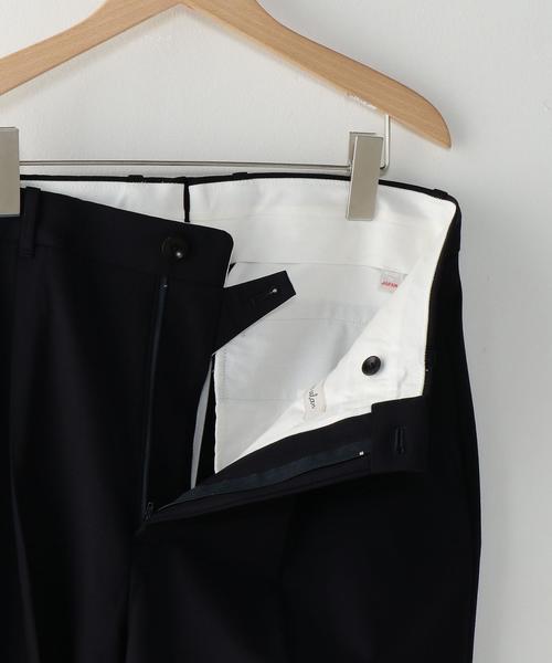 Steven Alan（スティーブンアラン）の「＜Steven Alan＞ 2W/STRC WOOL SUPER BAGGY TAPERED/ﾊﾟﾝﾂ◆（スラックス・メンズ・ネイビー/オリーブ・SMALL/LARGE/MEDIUM/X-LARGE）」の5枚目の写真