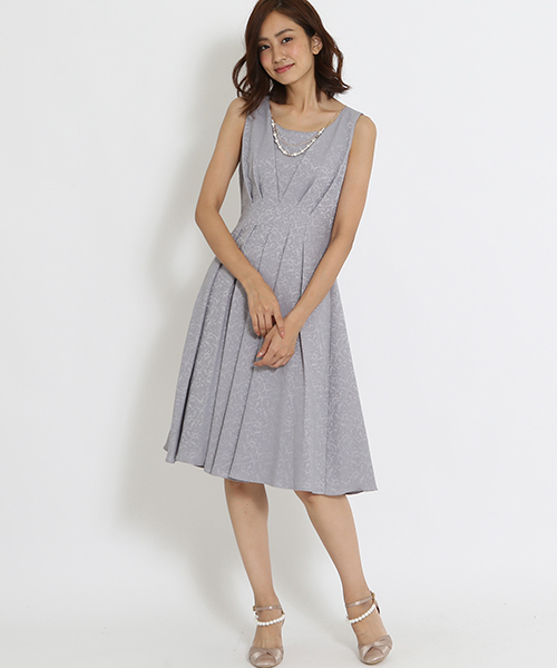 Ketty Cherie ケティシェリー の Ketty Cherie ジャガードタックワンピース ドレス Wear