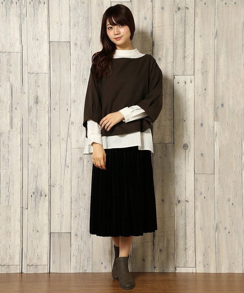 LBC（エルビーシー）の「【リンネル２月号掲載】ビンテージブラウスxシャツセット               （シャツ/ブラウス・レディース・ダークグレー/ブラウン・MEDIUM/LARGE）」の14枚目の写真