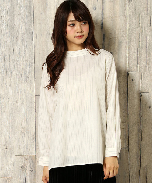 LBC（エルビーシー）の「【リンネル２月号掲載】ビンテージブラウスxシャツセット               （シャツ/ブラウス・レディース・ダークグレー/ブラウン・MEDIUM/LARGE）」の12枚目の写真