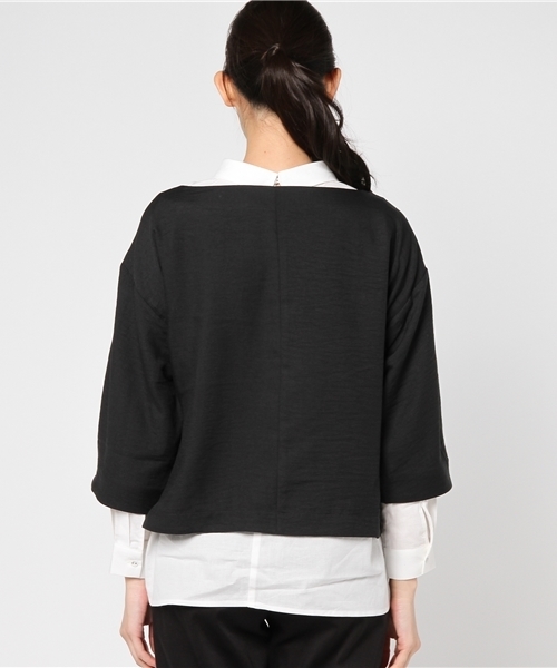 LBC（エルビーシー）の「【リンネル２月号掲載】ビンテージブラウスxシャツセット               （シャツ/ブラウス・レディース・ダークグレー/ブラウン・MEDIUM/LARGE）」の5枚目の写真