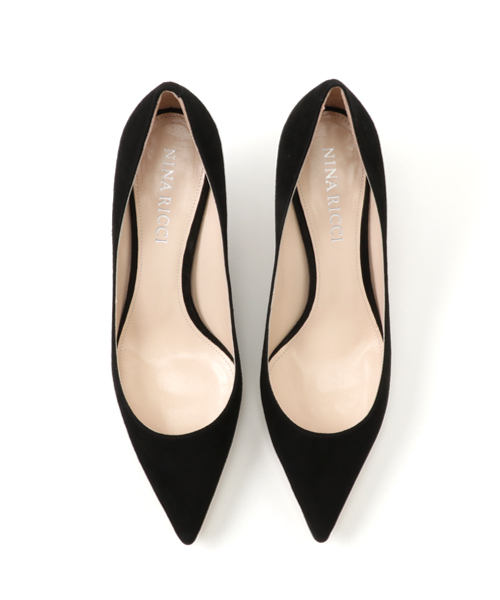 NINA RICCI（ニナリッチ）の「NINA RICCI ヒールスウェードパンプス