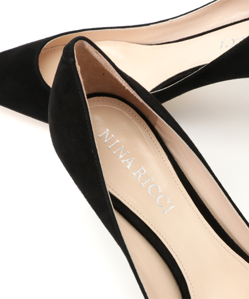 NINA RICCI（ニナリッチ）の「NINA RICCI ヒールスウェードパンプス
