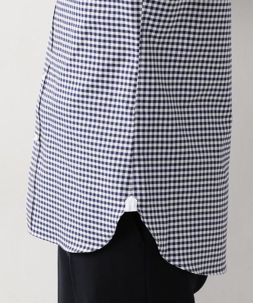 UNITED ARROWS（ユナイテッドアローズ）の「UDET ネイビー ギンガム ボタンダウン（シャツ/ブラウス・メンズ・ネイビー・37cm/39cm/40cm/43cm/42cm/38cm/41cm/36cm）」の7枚目の写真