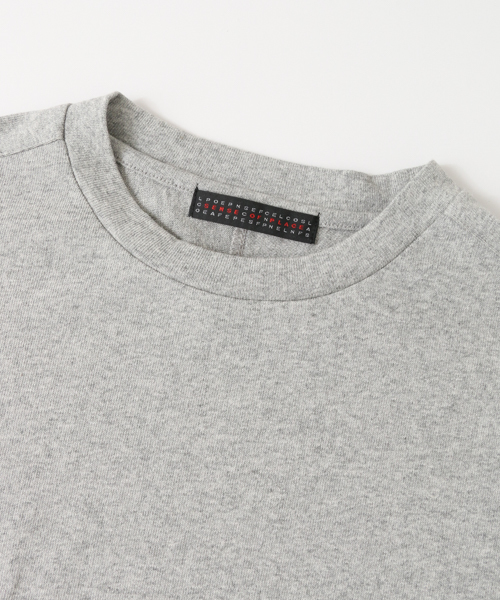 SENSE OF PLACE by URBAN RESEARCH(センスオブプレイスバイアーバンリサーチ)の「ビッグTシャツ(7分袖)(Tシャツ/カットソー・メンズ・ホワイト/ライトグレー/ブラック・MEDIUM/LARGE)」の9枚目の写真
