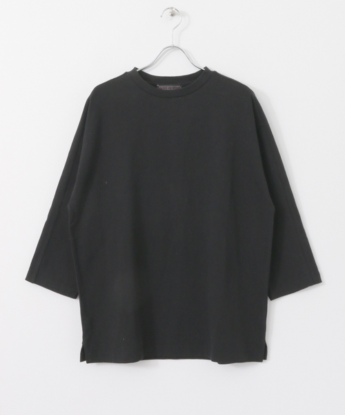 SENSE OF PLACE by URBAN RESEARCH(センスオブプレイスバイアーバンリサーチ)の「ビッグTシャツ(7分袖)(Tシャツ/カットソー・メンズ・ホワイト/ライトグレー/ブラック・MEDIUM/LARGE)」の22枚目の写真