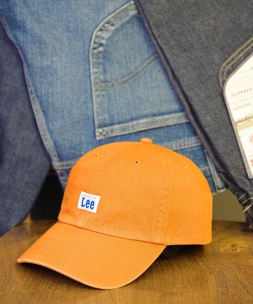 Lee(リー)の「【Lee】 LOW CAP COTTON TWILL/【リー】 ロウ キャップ コットン ツイル オーバーライド(キャップ・メンズ・オレンジ/ホワイト/グリーン/ネイビー/ベージュ/ブラック/ワイン/ピンク/グレー/ブルー/オレンジ系その他/イエロー/グリーン系カモフラージュ/レッド/ブラウン/レオパード/グリーン系・MEDIUM/LARGE/X-LARGE)」の15枚目の写真