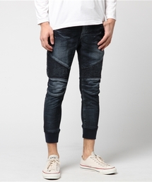 VENCEEXCHANGE | ドビーデニムバイカーパンツ(デニムパンツ)