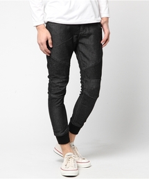 VENCEEXCHANGE | ドビーデニムバイカーパンツ(デニムパンツ)