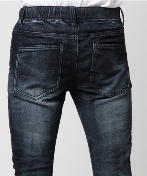 VENCEEXCHANGE（ヴァンスエクスチェンジ）の「ドビーデニムバイカーパンツ（デニムパンツ・メンズ・ネイビー/ブラック/ブルー・MEDIUM/SMALL/LARGE）」の8枚目の写真