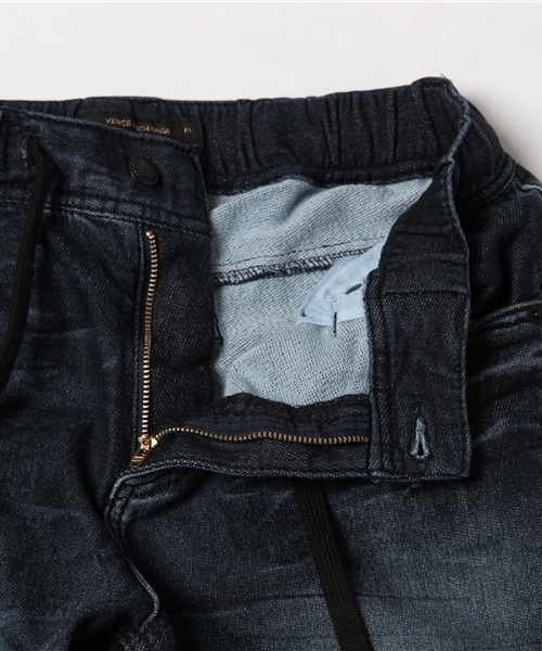 VENCEEXCHANGE（ヴァンスエクスチェンジ）の「ドビーデニムバイカーパンツ（デニムパンツ・メンズ・ネイビー/ブラック/ブルー・MEDIUM/SMALL/LARGE）」の11枚目の写真