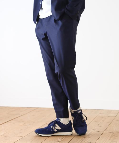 green label relaxing（グリーンレーベルリラクシング）の「KC ウォッシャブル/TRO 2P ユーティリティーパンツ 9/L ＜機能性＞ ◆（スラックス・メンズ・ブラック/グレー/ネイビー/オリーブ・LARGE/X-SMALL/MEDIUM/X-LARGE/SMALL）」の4枚目の写真