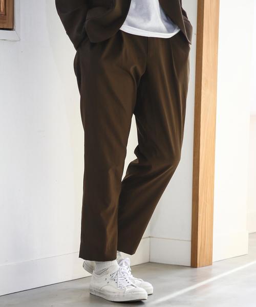 green label relaxing（グリーンレーベルリラクシング）の「KC ウォッシャブル/TRO 2P ユーティリティーパンツ 9/L ＜機能性＞ ◆（スラックス・メンズ・ブラック/グレー/ネイビー/オリーブ・LARGE/X-SMALL/MEDIUM/X-LARGE/SMALL）」の3枚目の写真