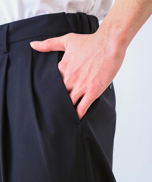 green label relaxing（グリーンレーベルリラクシング）の「KC ウォッシャブル/TRO 2P ユーティリティーパンツ 9/L ＜機能性＞ ◆（スラックス・メンズ・ブラック/グレー/ネイビー/オリーブ・LARGE/X-SMALL/MEDIUM/X-LARGE/SMALL）」の13枚目の写真