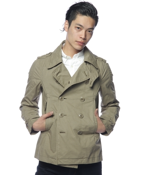 SHIPS（シップス）の「ChatCwin: PEA COAT（ブルゾン）」 - WEAR