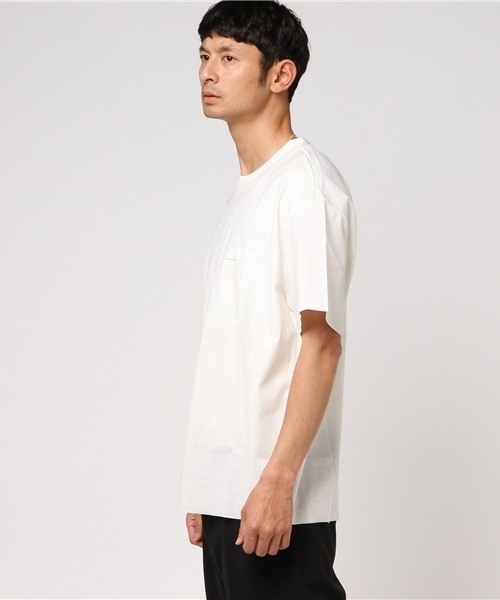 marka(マーカ)の「MARKA マーカ CUT OFF TEE Tシャツ / M17A-19CS01B(Tシャツ/カットソー・メンズ・ホワイト/ネイビー/ブラック・1/2/3)」の4枚目の写真