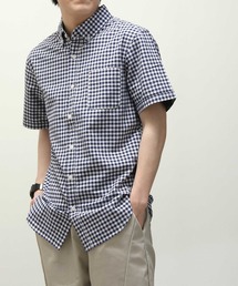【ZIP FIVE】オックス半袖シャツ