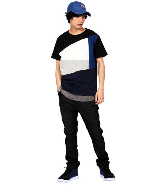 ８(eight)（エイト）の「切替 ミッドカットスニーカー キャンバス（スニーカー・メンズ・グレー/ネイビー/ブラック・26.0cm/27.0cm/25.5cm/26.5cm/25.0cm/28.0cm）」の22枚目の写真