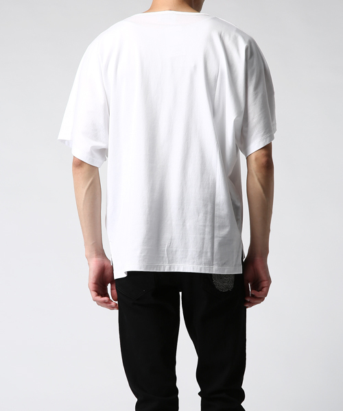 ヴィヴィアンウエストウッドマン ポンチョ風ロングカットソー プリントオーブ ヴィヴィアンウエストウッドマン ポンチョ風ロングカットソー プリント