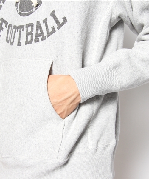 Champion(チャンピオン)の「チャンピオン REVERSE WEAVE P/O HOODED SWEAT SHIRT(パーカー・メンズ・グレー/グリーン/バーガンディー・MEDIUM/LARGE/X-LARGE)」の7枚目の写真