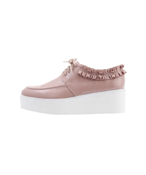 merry jenny（メリージェニー）の「フリルオックスフォード（その他シューズ・レディース・ピンク/ブラック・MEDIUM/SMALL/LARGE）」の11枚目の写真