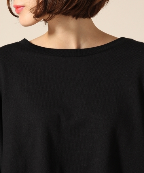 LOWRYS FARM(ローリーズファーム)の「ソデボリュームショートTシャツ 769303(Tシャツ/カットソー・レディース・ホワイト×ブラック/ブラック/オレンジ/パープル・LARGE/MEDIUM)」の8枚目の写真