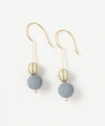 glou/パステルカラーのボールピアス