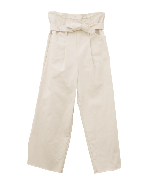 SUNBABIES(サンベイビーズ)の「カットオフワイドパンツ(その他パンツ・レディース・ホワイト/カーキ・MEDIUM)」の3枚目の写真