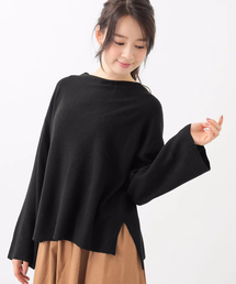 earth music&ecology | ボトルネックハーフミラノニットプルオーバー(ニット/セーター)