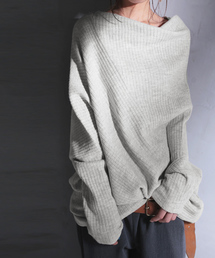 antiqua | 変形を極めたニットトップス(ニット/セーター)