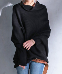 antiqua | 変形を極めたニットトップス(ニット/セーター)