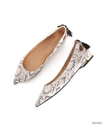 RANDA | デザインカットフラットパンプス(パンプス)