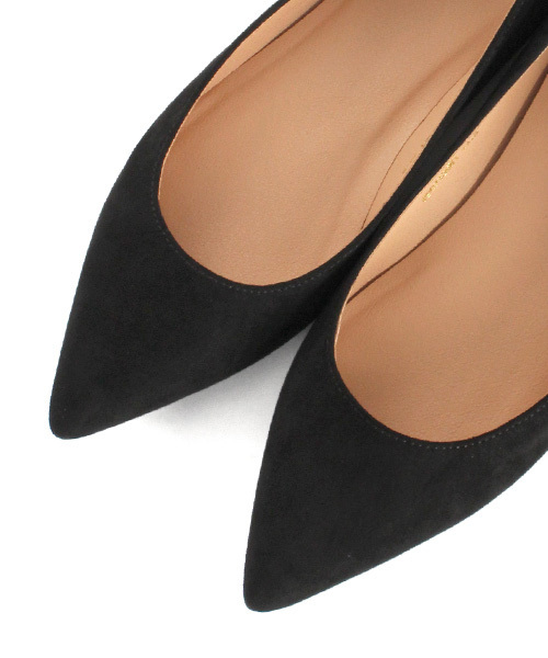 RANDA(ランダ)の「デザインカットフラットパンプス(パンプス・レディース・ブラック/ベージュ/イエロー/パイソン・23/24/22/22.5/23.5/25/25.5/24.5)」の6枚目の写真