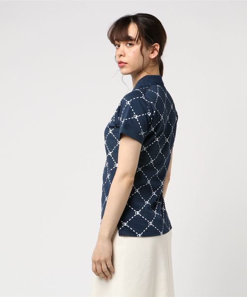 Champion Golf(チャンピオンゴルフ)の「【Champion/チャンピオン】レディース GOLF ポロシャツ(ポロシャツ・レディース・レッド/ネイビー/ホワイト・LARGE/MEDIUM)」の4枚目の写真