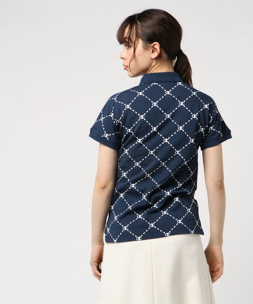 Champion Golf(チャンピオンゴルフ)の「【Champion/チャンピオン】レディース GOLF ポロシャツ(ポロシャツ・レディース・レッド/ネイビー/ホワイト・LARGE/MEDIUM)」の5枚目の写真