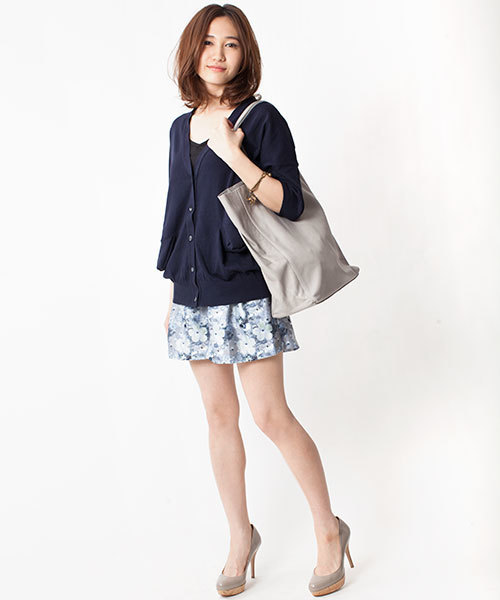 NANO universe（ナノユニバース）の「POPCORN/ポーチ付レザートート（トートバッグ・レディース・アイボリー/チョコ/ライトグレー/グレイッシュベージュ/グレー・FREE）」の15枚目の写真