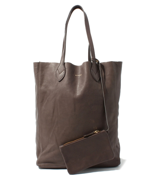 NANO universe（ナノユニバース）の「POPCORN/ポーチ付レザートート（トートバッグ・レディース・アイボリー/チョコ/ライトグレー/グレイッシュベージュ/グレー・FREE）」の12枚目の写真