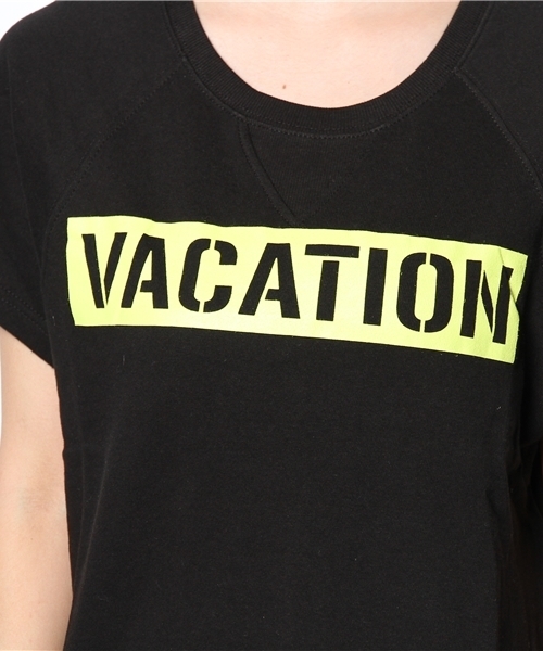 LOVE BOAT（ラブ・ボート）の「ウラ毛半袖TOPS（Tシャツ/カットソー・レディース・ブラック系/グレー系2/ホワイト系・FREE）」の9枚目の写真